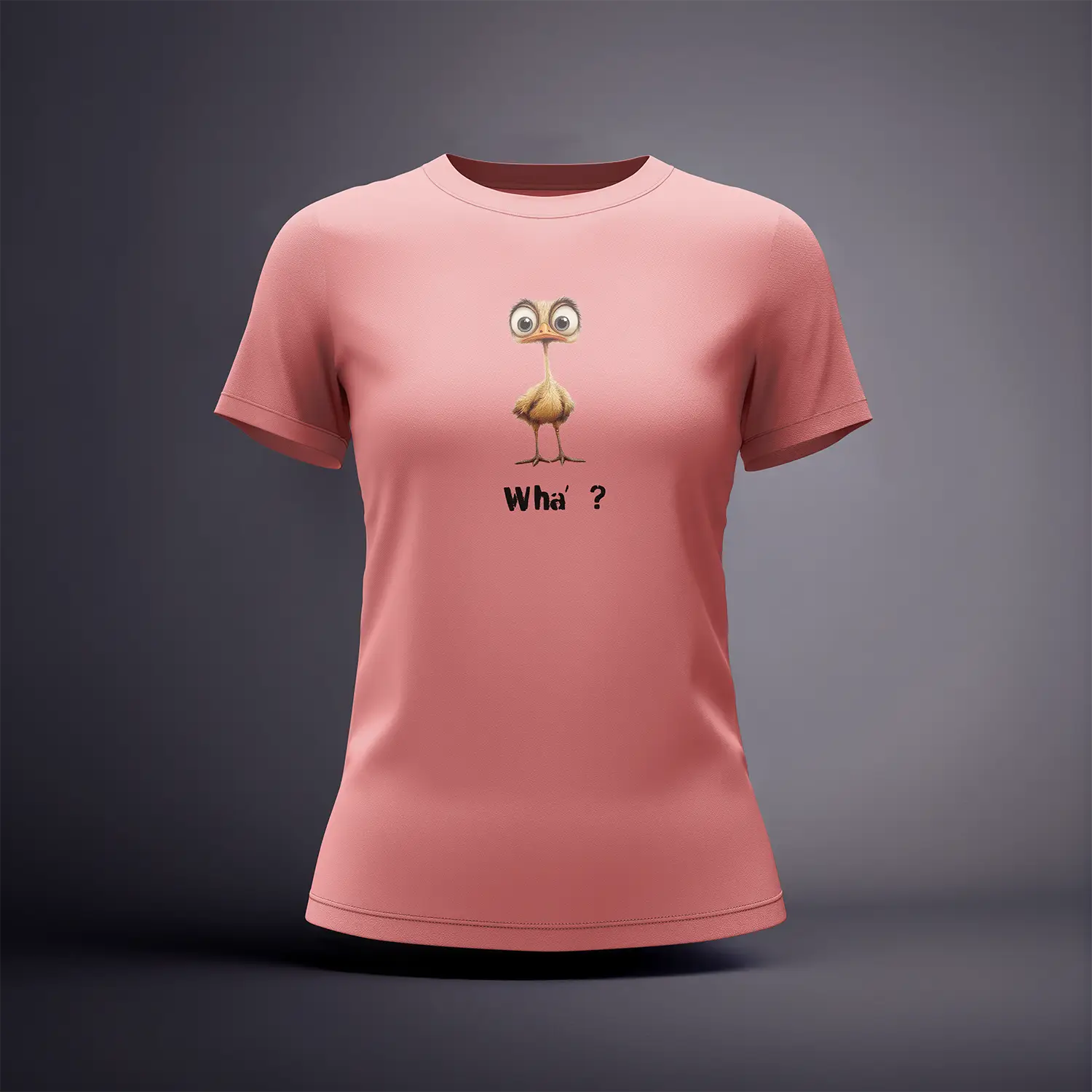 CraicTee-Wha'? Funny Duck Irish Slang T-Shirt | Silly Wondering Duck Graphic Tee | Dublin Humor DTF Print - Image 4